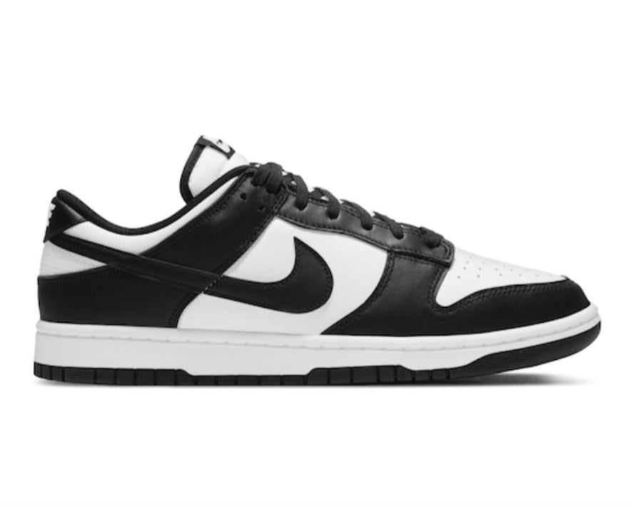 Nike Dunk Low Panda Black White Mens