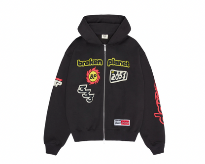 Broken Planet Market 'Performance' Zip Up