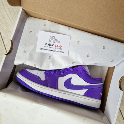 Air Jordan 1 Low 'Patent Purple' WMNS