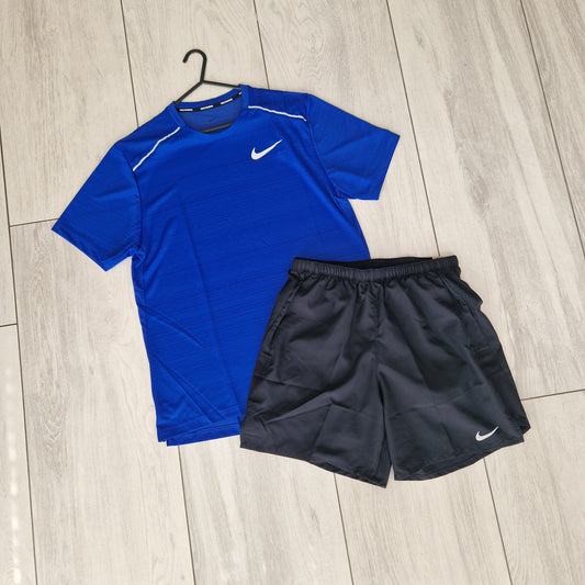 Nike Miler and Short Set 'Royal Blue'